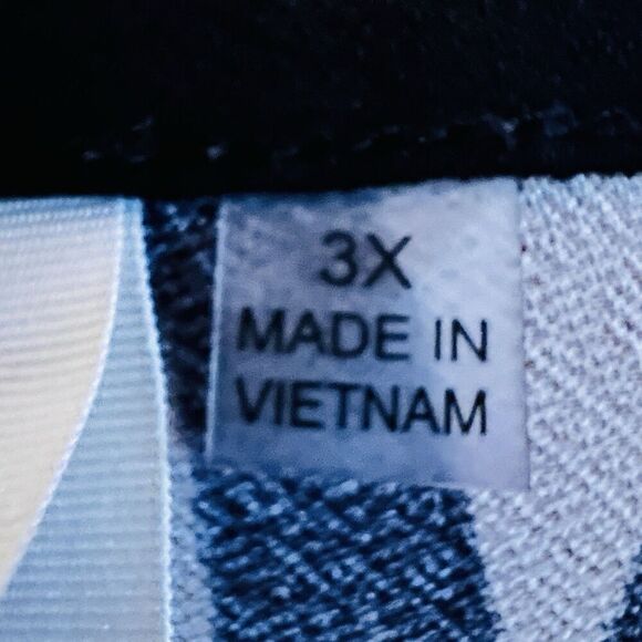 🎉Clearance🎉NY Collection Black & Brown Animal Print Stretchy Blouse Plus 3X - Picture 10 of 10